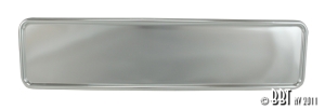 Aluminium Number Plate Frame - 520mm X 110mm Plate
