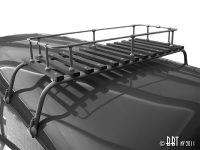*NCA* Bus 2 Bow Silver And Wood Slat Roof Rack
