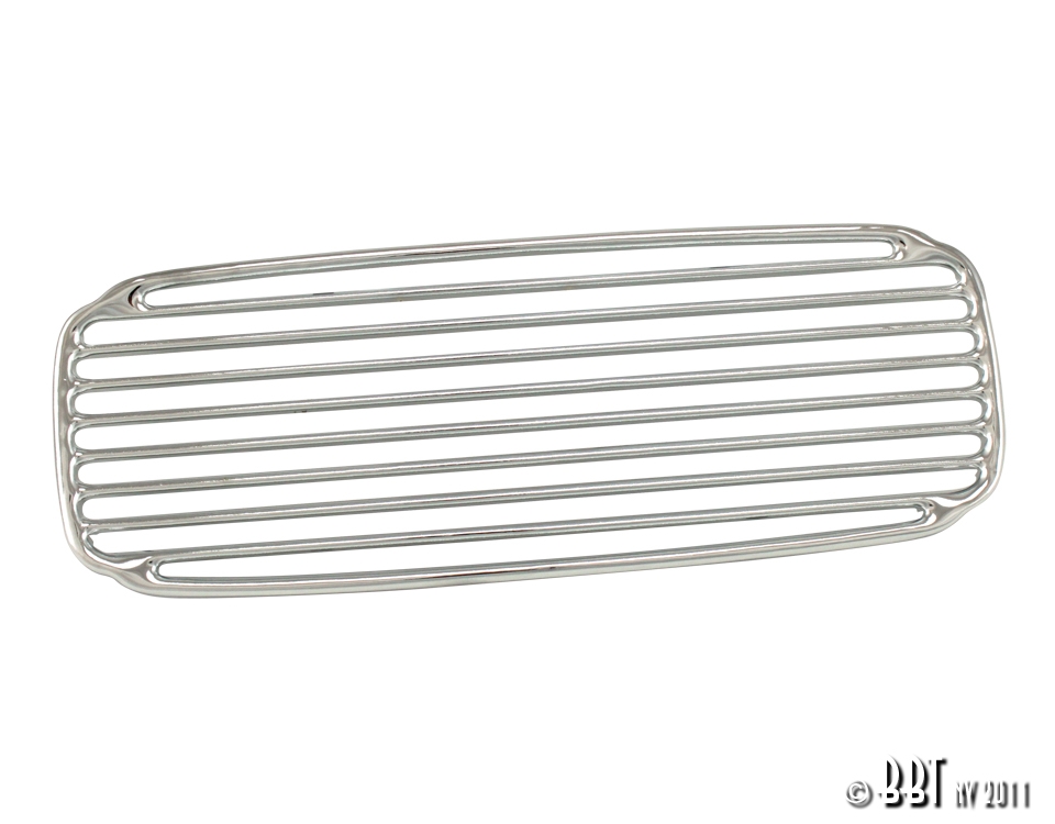 VW Oval Dash Speaker Grill W/ Screen Chrome Fits Up To 1957 Type 1