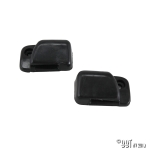 Beetle Black Sunvisor Clips - 1968-79 (Also Karmann Ghia Black Sunvisor Clips - 1965-74)