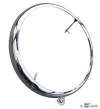 Beetle Headlight Rim (10 Past 8 Screws) - 1950-67 - (Also Splitscreen Bus) - Top Quality