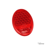 Beetle Heart Tail Light Lens (Rear Part) - 1952-55 (Oval Window Beetle)