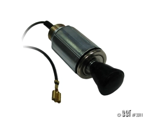 Cigarette Lighter With Black Traditional Knob