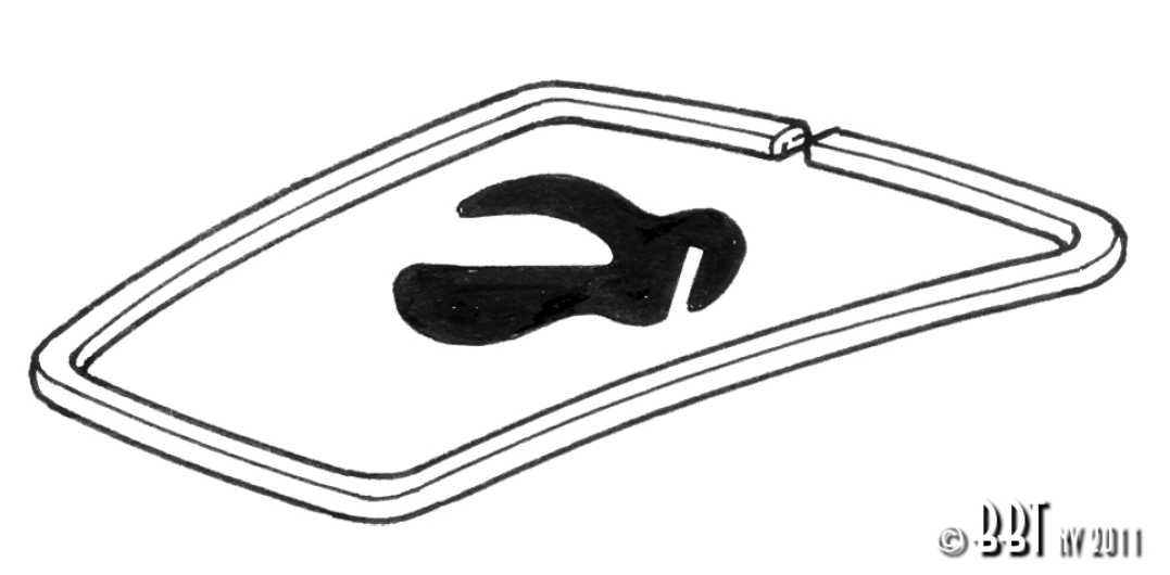Karmann Ghia Bonnet Seal