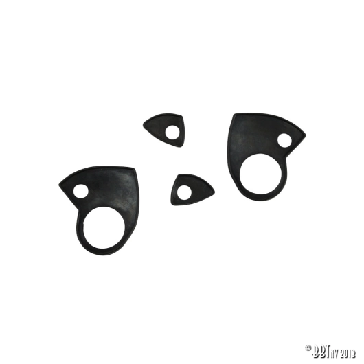 Karmann Ghia Door Handle Seal Set - 1955-67