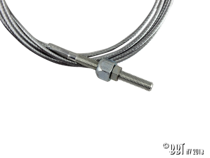 Beetle Clutch Cable (2255mm) - 1961 Only (Also Karmann Ghia)