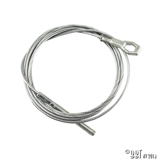 Beetle Clutch Cable (2281mm) - 1972-74 (Also Karmann Ghia)