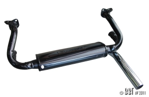 Monza Single Tip Exhaust - Type 1 Engines (Not 1200cc)