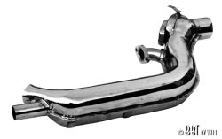 Chrome Heat Exchanger - Right - 1963-79 - Type 1 Engines