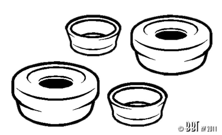 Porsche 356 Pre A Front Wheel Cylinder Rebuild Kit