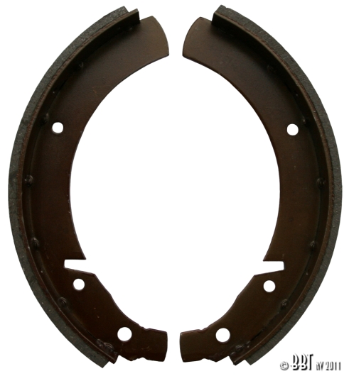 Splitscreen Bus Rear Brake Shoes - 1955-63 + T181 Rear (Swing Axle Models)