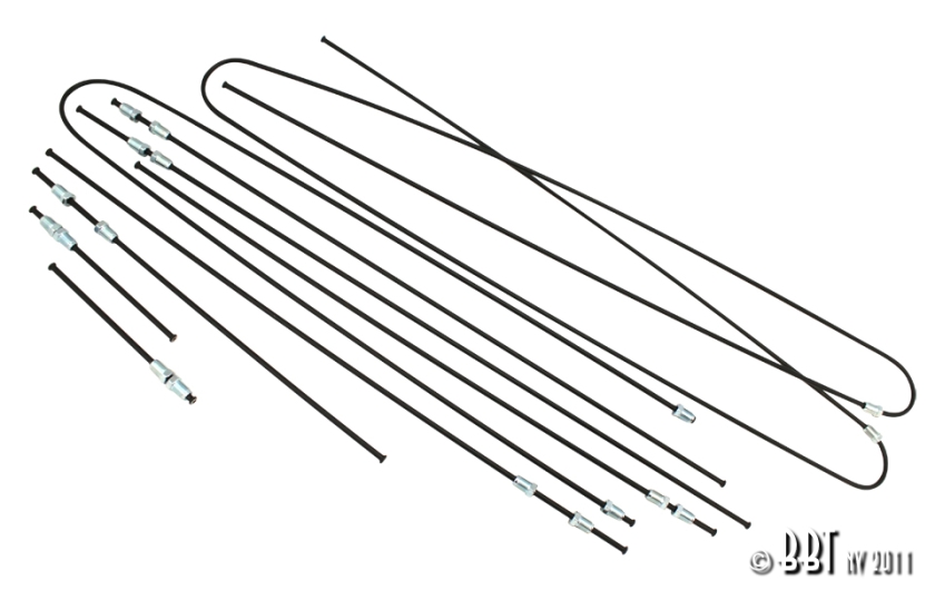 Type 25 Steel Brake Line Kit - 1980-83