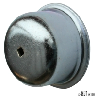 Beetle Front Grease Cap - 1966-79 - Left (With Speedo Cable Hole)