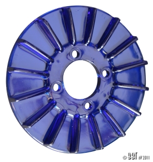 Dynamo + Alternator Pulley Plastic Cover (Blue)