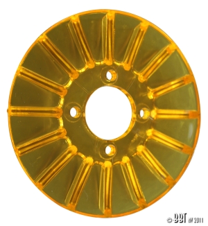 Dynamo + Alternator Pulley Plastic Cover (Yellow)