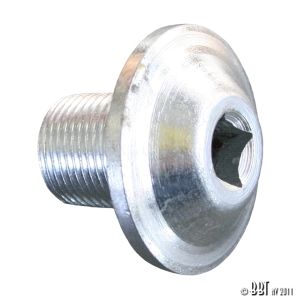 Broached Crankshaft Pulley Bolt - Rounded Edges - Type 1 Engines