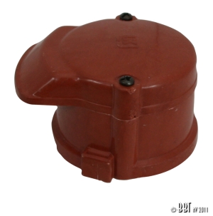 Beetle 25HP Distributor Cap (Early Style With Leads To The Side)