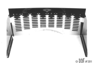Beetle Louvered Stainless Steel Firewall