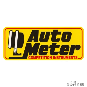 AutoMeter Large Sticker