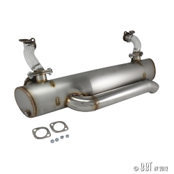 Splitscreen Bus Vintage Speed Tuck Tailpipe Sport Exhaust - With Heat Risers