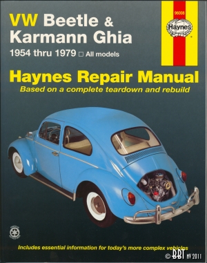 Beetle and Karmann Ghia Repair Manual