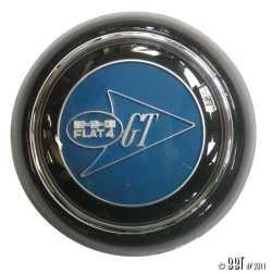 Splitscreen Bus Steering Wheel Horn Push (Black With GT Logo) - FLAT 4