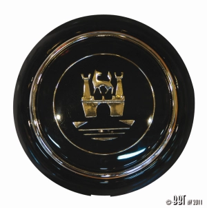 Splitscreen Bus Steering Wheel Horn Push (Black) - FLAT 4
