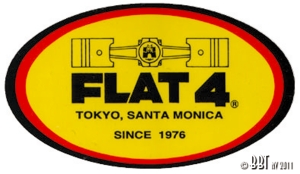 Flat 4 Oval Sticker Kit (3 Piece)
