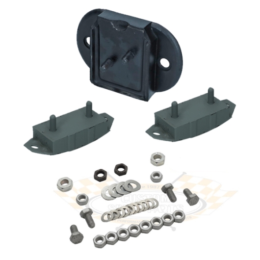 Beetle Front Gearbox Mount Kit With Fitting Hardware - 1961-65 (Also Karmann Ghia)