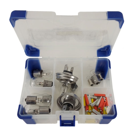 12 Volt Round Base Bulb And Fuse Bundle Kit Deluxe