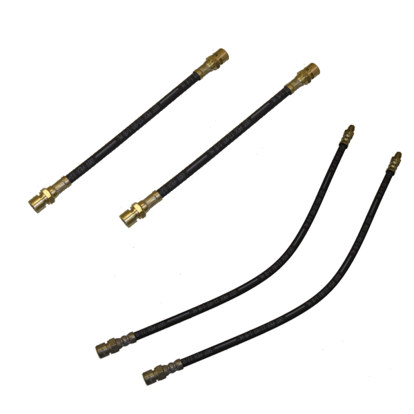 Beetle Brake Hose Bundle Kit 196779 (Front Drum Brakes + Swing Axle