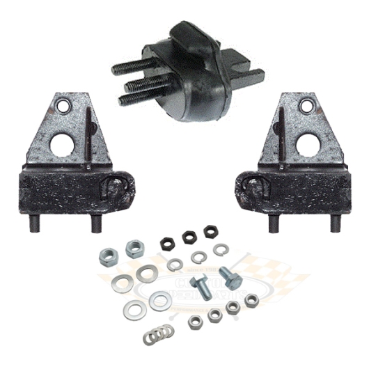 Beetle Gearbox Mount Bundle Kit - 1972-79 - With Fitting Hardware