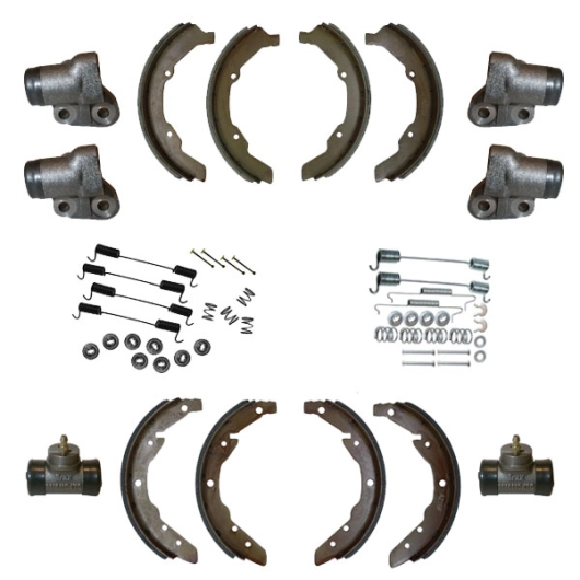 Splitscreen and Baywindow Bus 1964-70 Complete Brake Shoe And Wheel Cylinder Kit