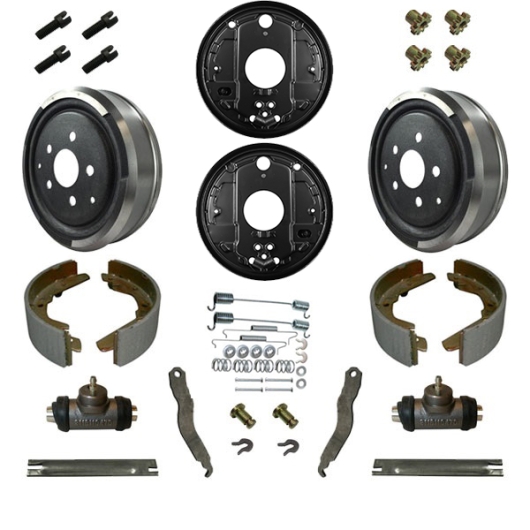 Baywindow Bus Rear Brake Bundle Kit Deluxe - 1973-79