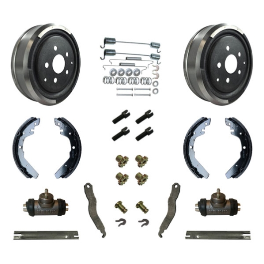 Baywindow Bus Rear Brake Bundle Kit Deluxe - 1973-79 - Top Quality