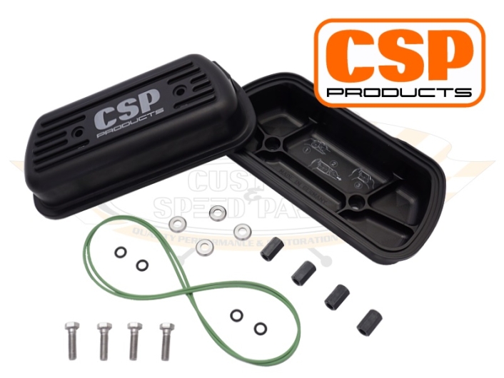 CSP Billet Rocker Covers - Type 1 Engines (Laser Engraved Logo With 3/8