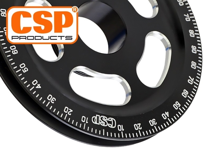 CSP Power Pulley - 146mm - Bean Design - Type 1 Engines (Used For Porsche Cooling Conversion)