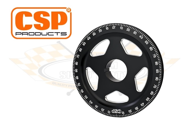 CSP Power Pulley - 146mm - Triangle Design - Type 1 Engines (Used For Porsche Cooling Conversion)