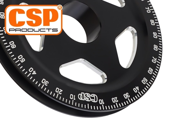 CSP Power Pulley - 146mm - Triangle Design - Type 1 Engines (Used For Porsche Cooling Conversion)