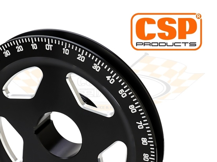 CSP Power Pulley - 146mm - Triangle Design - Type 1 Engines (Used For Porsche Cooling Conversion)