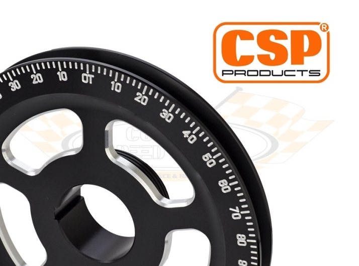 CSP Power Pulley - 146mm - Spoke Design - Type 1 Engines (Used For Porsche Cooling Conversion)