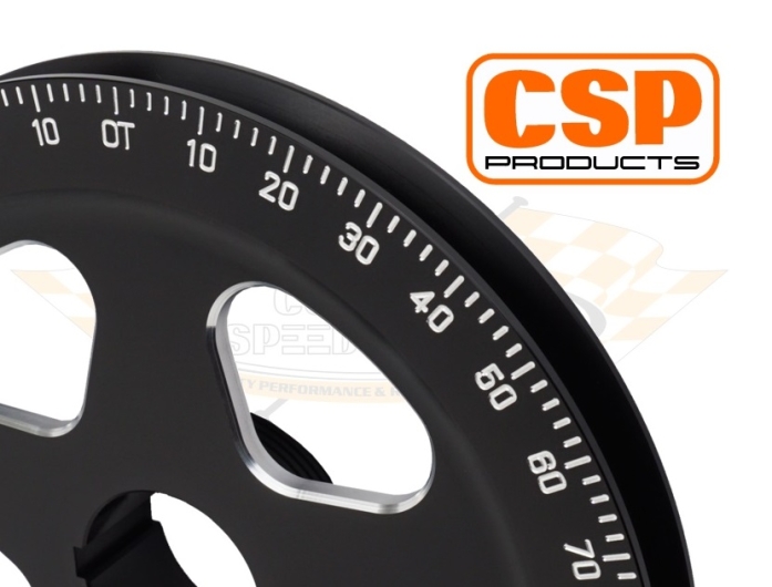 CSP Type 1 Crank Pulley - 175mm - Triangle Design