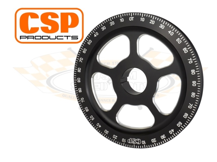 CSP Type 1 Crank Pulley - 175mm - Spoke Design