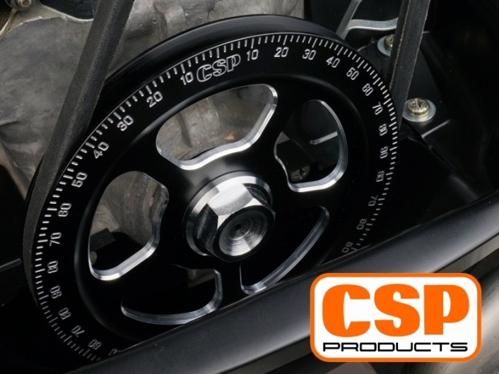 CSP Type 1 Crank Pulley - 175mm - Spoke Design