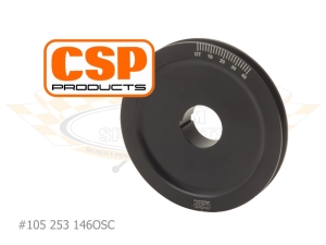 Beetle CSP Power Pulley - 146mm - Type 1 Engines (Used For Porsche Cooling Conversion)