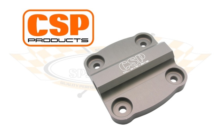 Porsche 356 CSP Billet Oil Pump Cover - 3/8