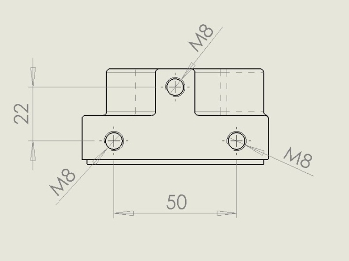 CSP Billet Aluminium Oil Filter Head - 3/8