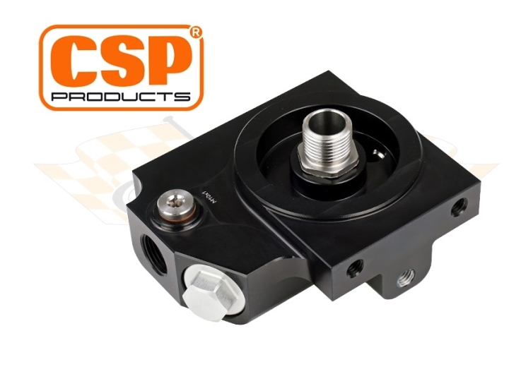 CSP Oil Filter Bracket With Thermostat - M18x1.5