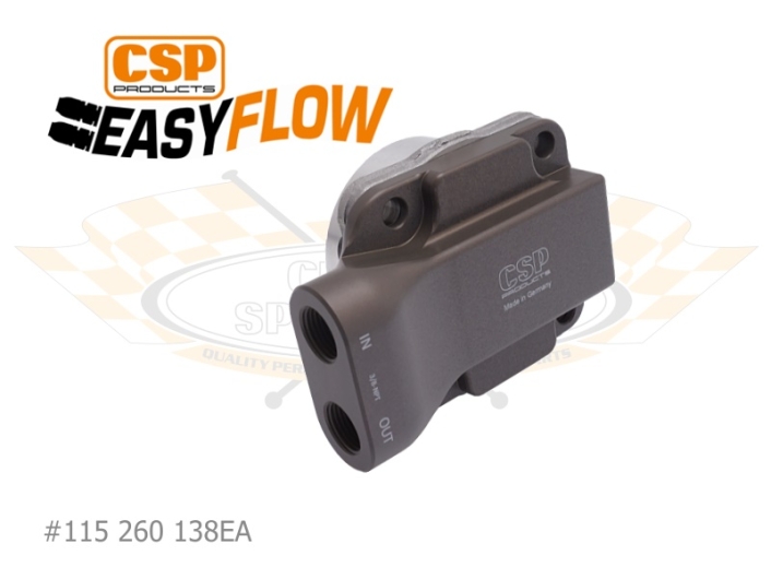 CSP Easy Flow Oil Pump - 30mm Gears - 4 Bolt Camshaft (1971-79) - 8mm Studs
