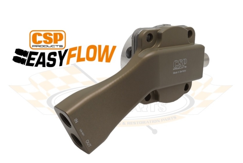 Baywindow Bus CSP Easy Flow Oil Pump With Pressure Valve - 3 Bolt Camshaft (1969-71) - 8mm Studs